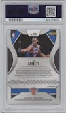 RJ Barrett from the 2019-20 Panini Prizm set featuring a Fast Break Blue parallel graded by PSA and given an overall grade of 9.
