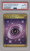 Basic Psychic Energy from the 2023 Pokemon SV set graded by PSA and given an overall grade of 10.