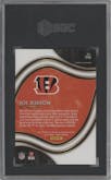 Joe Burrow from the 2020 Panini Select set graded by SGC and given an overall grade of 10.