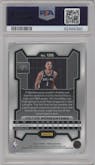 Victor Wembanyama from the 2023-24 Panini Prizm set graded by PSA and given an overall grade of 10.
