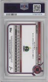 Munetaka Murakami from the 2022 Bowman Nippon Professional Baseball set graded by PSA and given an overall grade of 10.