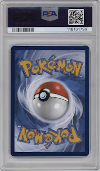 Pikachu with Grey Felt Hat from the 2023 Pokemon SV set featuring a Pokemon x Van Gogh parallel graded by PSA and given an overall grade of 9.
