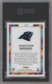 Jonathon Brooks from the 2024 Panini Obsidian set graded by SGC and given an overall grade of 8.