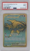Chi-Yu ex from the 2024 Pokemon SV set graded by PSA and given an overall grade of 9.