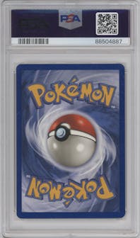Shellder from the 1999 Pokemon set graded by PSA and given an overall grade of 9.