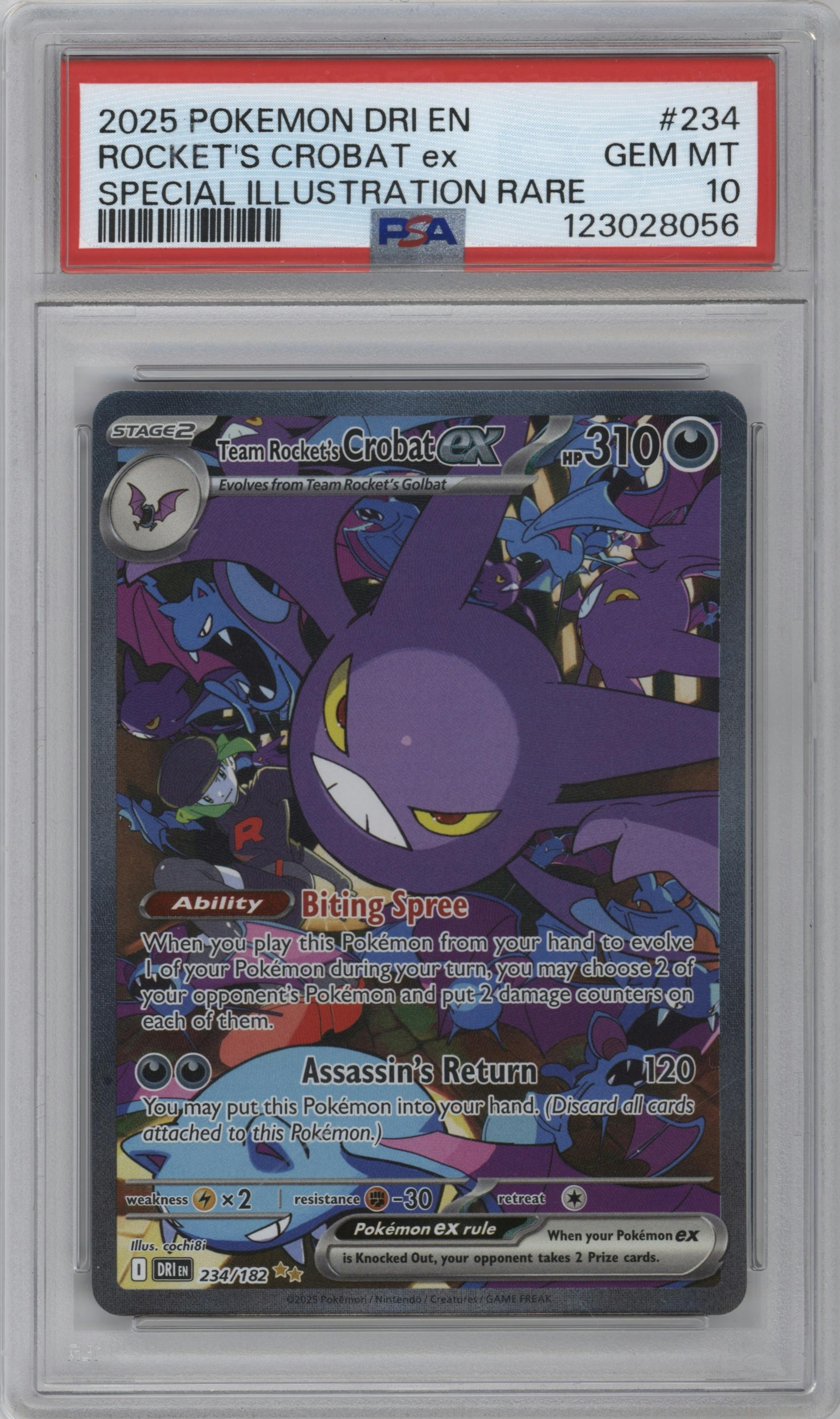 Team Rocket's Crobat ex