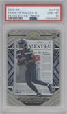 Kenneth Walker III from the 2022 Panini XR set featuring a White parallel graded by PSA and given an overall grade of 10.