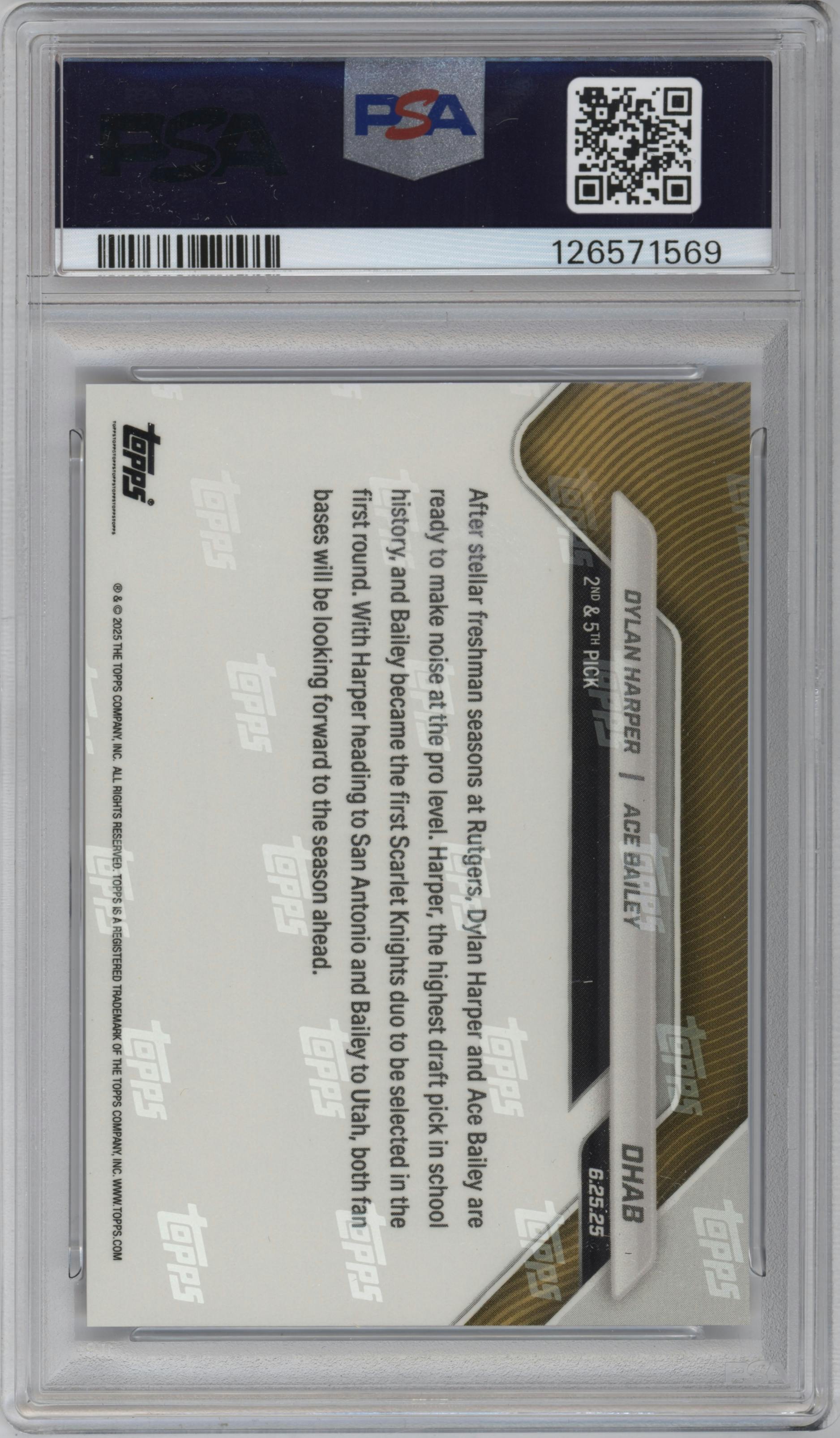 Dylan Harper/Ace Bailey