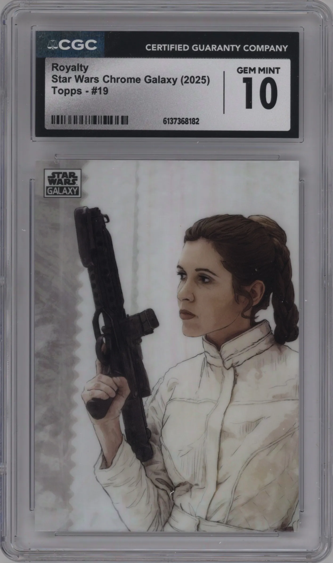 2025 Topps Chrome Star Wars Galaxy Royalty #19 CGC 10