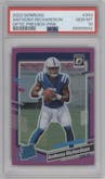 Anthony Richardson  from the 2023 Panini Donruss set featuring a Pink parallel graded by PSA and given an overall grade of 10.
