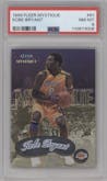 Kobe Bryant from the 1999-00 Fleer Mystique set graded by PSA and given an overall grade of 8.