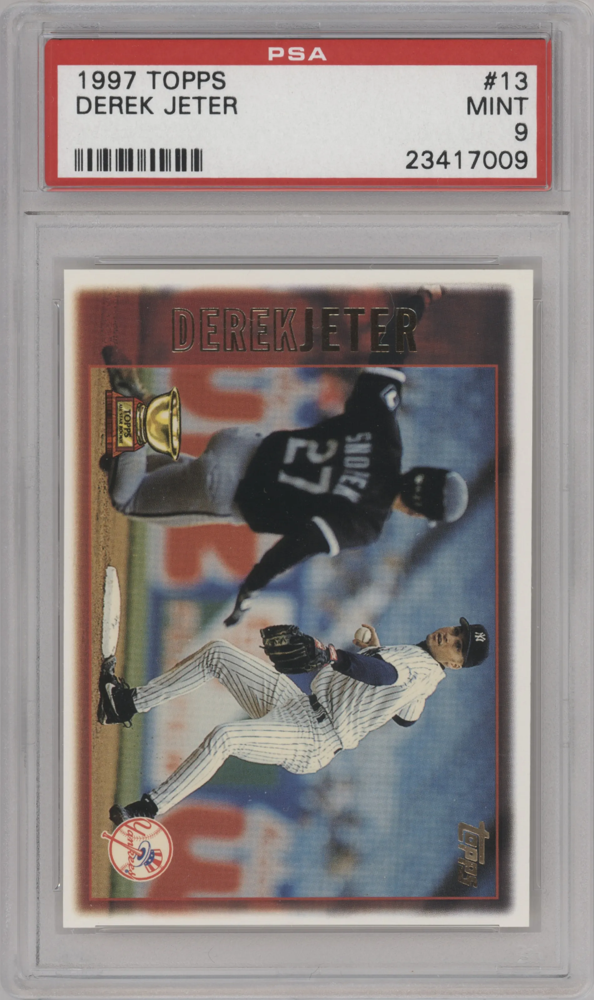 1997 Topps Derek Jeter #13 PSA 9