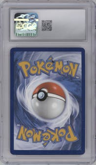 Pikachu from the 2022 Pokemon SWSH set graded by CSG and given an overall grade of 9.5.