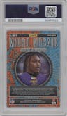 Justin Jefferson from the 2023 Panini Mosaic set graded by PSA and given an overall grade of 9.
