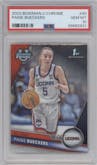 Paige Bueckers from the 2023-24 Bowman U Chrome set graded by PSA and given an overall grade of 10.