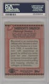 Dermontti Dawson from the 1990 Topps set graded by PSA and given an overall grade of 10.