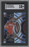 Amen Thompson from the 2023-24 Panini Select  set featuring a Lucky Envelopes parallel graded by SGC and given an overall grade of 10.