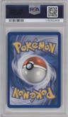 Meowth from the 2005 Pokemon EX set graded by PSA and given an overall grade of 9.