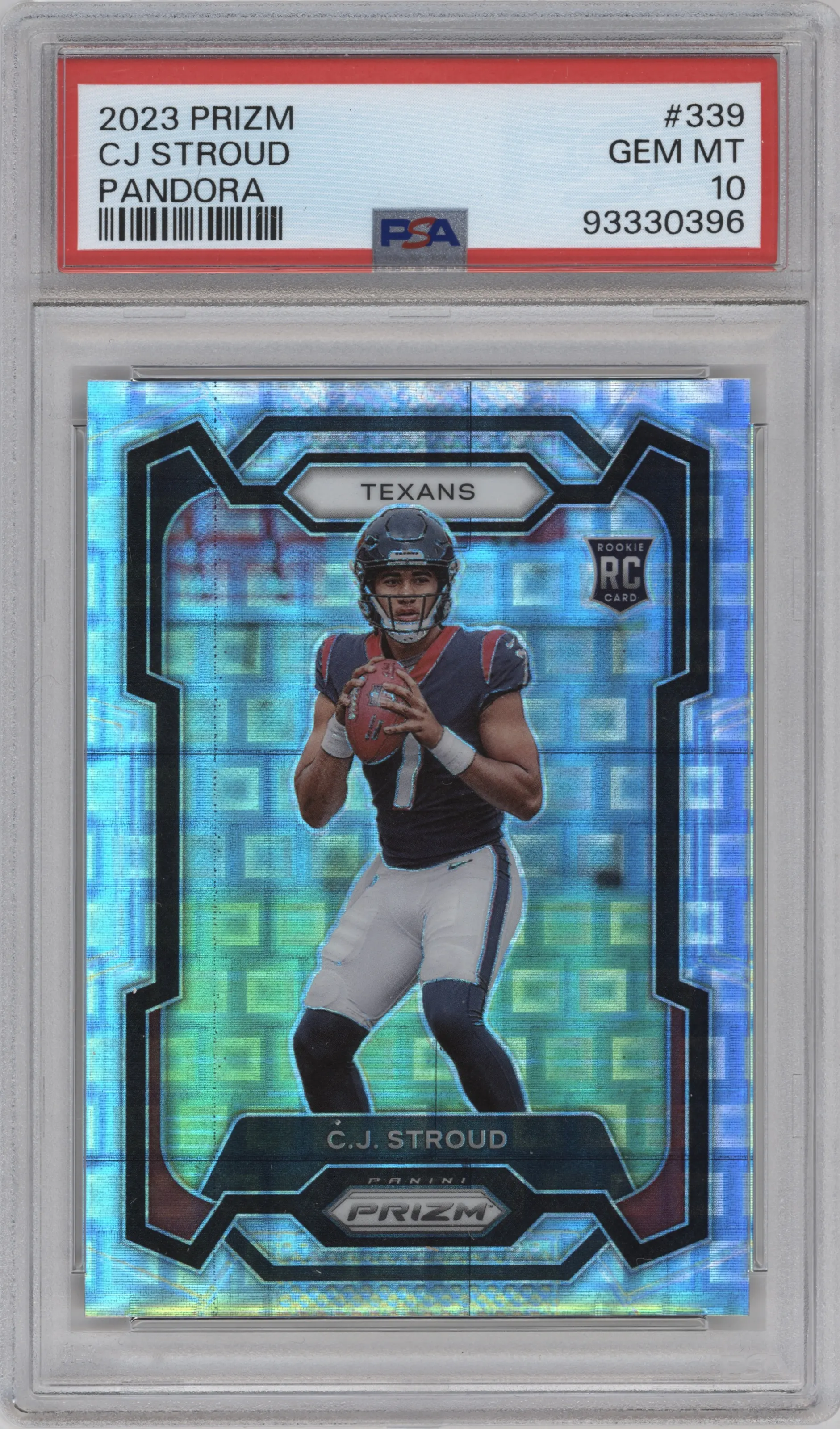 2023 Panini Prizm C.J. Stroud Pandora #339 PSA 10