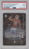 Trevor Lawrence from the 2021 Panini Luminance set graded by PSA and given an overall grade of 9.