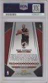 Bam Adebayo from the 2017-18 Panini Prizm  set featuring a Silver Prizm parallel graded by PSA and given an overall grade of 10.