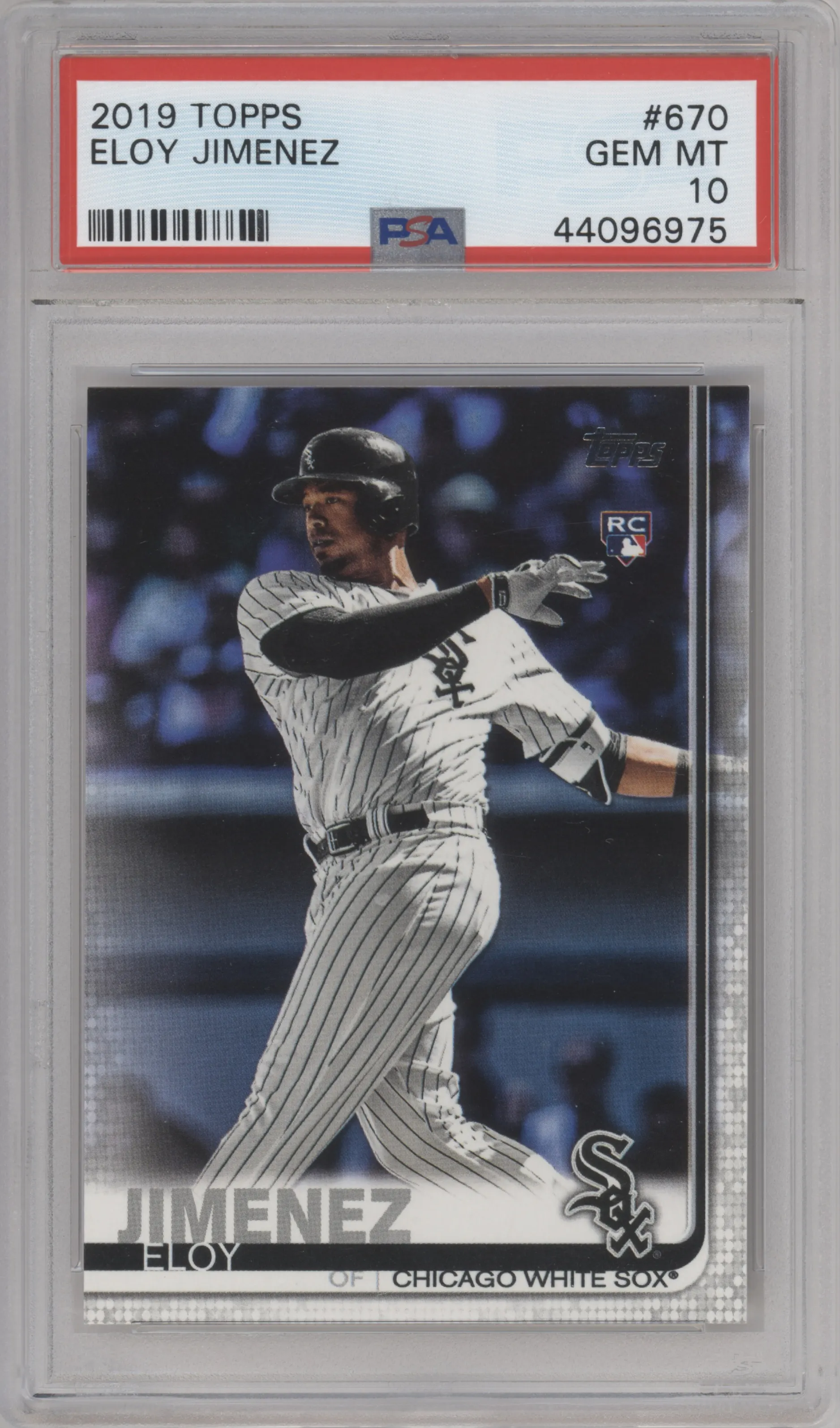 2019 Topps Series 2 Eloy Jimenez #670 PSA 10