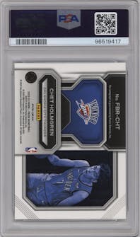 Chet Holmgren from the 2022-23 Panini Prizm  set graded by PSA and given an overall grade of 10.