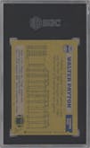 Walter Payton from the 1982 Topps set graded by SGC and given an overall grade of 9.