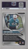 Chop Robinson from the 2024 Panini Prizm set featuring a Forest Camo parallel graded by PSA and given an overall grade of 10.