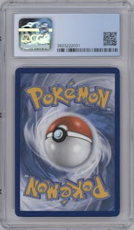 Eevee VMAX from the 2021 Pokemon SWSH set featuring a Shining Fates Elite Trainer Box parallel graded by CSG and given an overall grade of 9.
