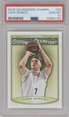 Luka Doncic from the 2019 UD Goodwin Champions set graded by PSA and given an overall grade of 10.