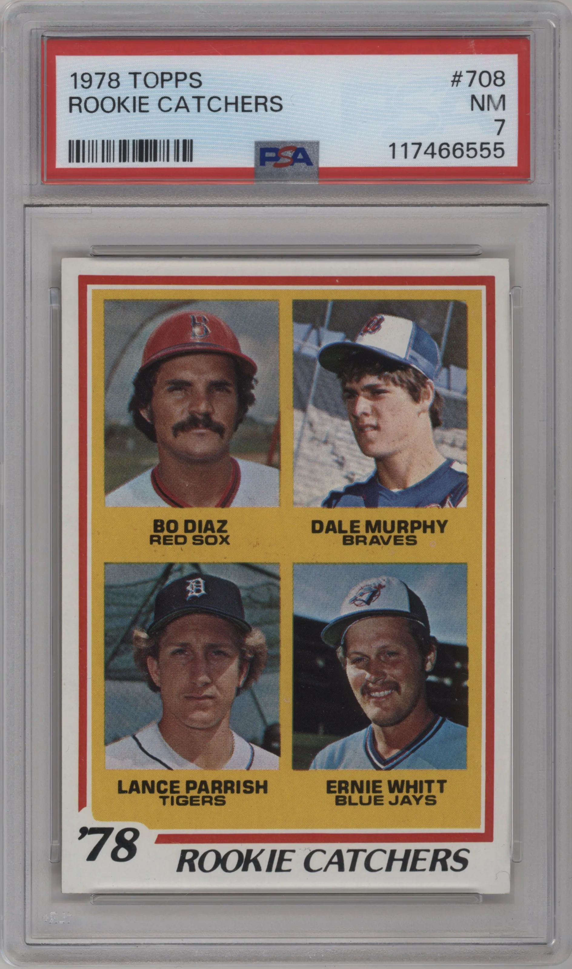 Bo Diaz/Dale Murphy/Lance Parish/Ernie Whitt
