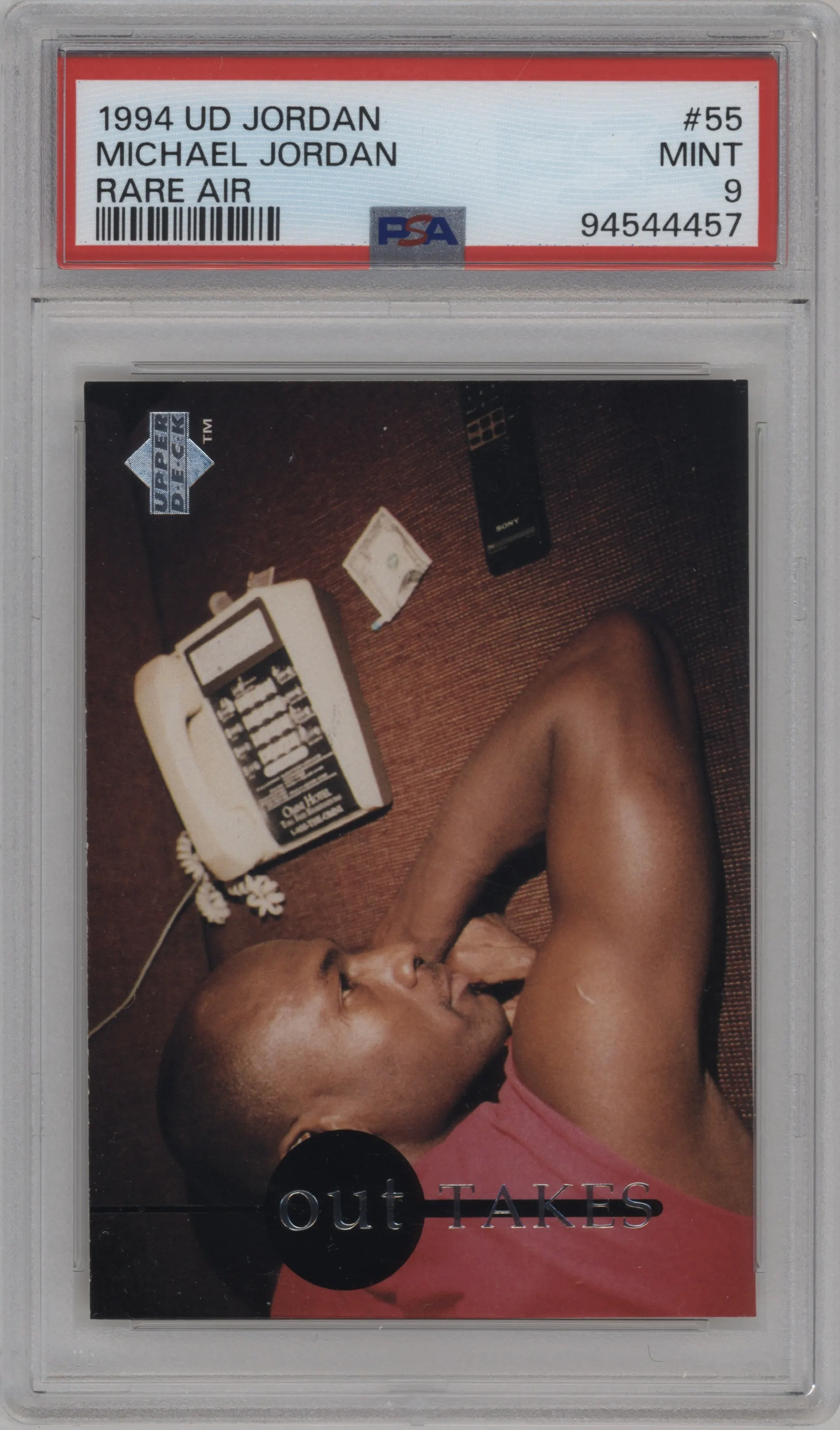 1994 Upper Deck Jordan Rare Air Michael Jordan PSA 9