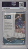 LaMelo Ball from the 2020-21 Panini Spectra set featuring a Asia Blue Orange parallel graded by PSA and given an overall grade of 9.