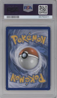 Ninetales from the 2016 Pokemon XY set graded by PSA and given an overall grade of 8.