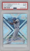 Eloy Jimenez from the 2016 Panini Elite Extra Edition set graded by PSA and given an overall grade of 9.