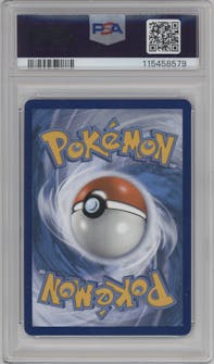 Arceus V from the 2022 Pokemon SWSH set graded by PSA and given an overall grade of 10.