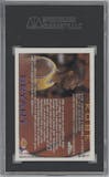 Kobe Bryant from the 1996-97 Topps Chrome set graded by SGC and given an overall grade of 9.