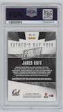 Jared Goff from the 2019 Panini Father’s Day Multi-Sport set featuring a Diskettes parallel graded by PSA and given an overall grade of 10.