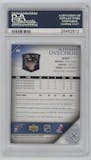Alexander Ovechkin from the 2005-06 Upper Deck set graded by PSA and given an overall grade of 10.