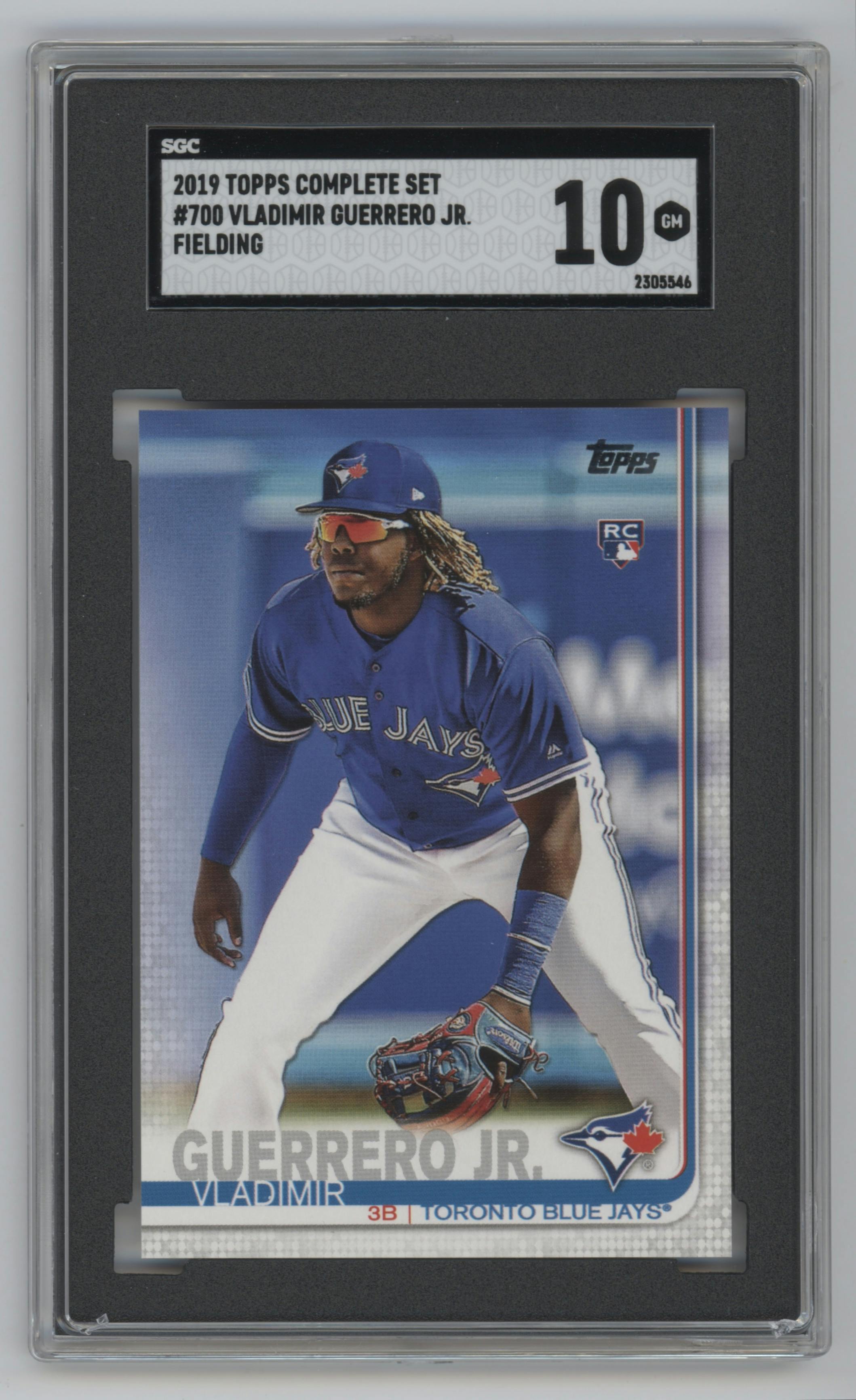 Vladimir Guerrero JR. RC SGC 10 selling Gem Mint