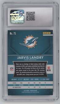 Jarvis Landry from the 2015 Panini Prizm set graded by CSG and given an overall grade of 7.