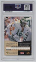 Randall Cunningham from the 1995 Upper Deck SP set graded by PSA and given an overall grade of 10.
