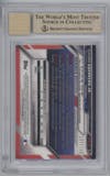 Vladimir Guerrero from the 2016 Bowman Chrome set featuring a Blue Refractor parallel graded by Beckett and given an overall grade of 9.5.