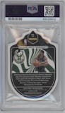 Giannis Antetokounmpo from the 2020-21 Panini Obsidian set graded by PSA and given an overall grade of 10.