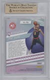 Trae Young from the 2018-19 Panini Revolution  set featuring a Sunburst parallel graded by Beckett and given an overall grade of 9.5.