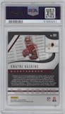 Dwayne Haskins from the 2019 Panini Prizm set graded by PSA and given an overall grade of 10.