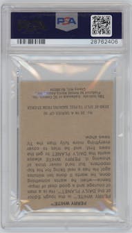 Perry White from the 1978 Taystee DC Super Heroes Stickers set graded by PSA and given an overall grade of 7.